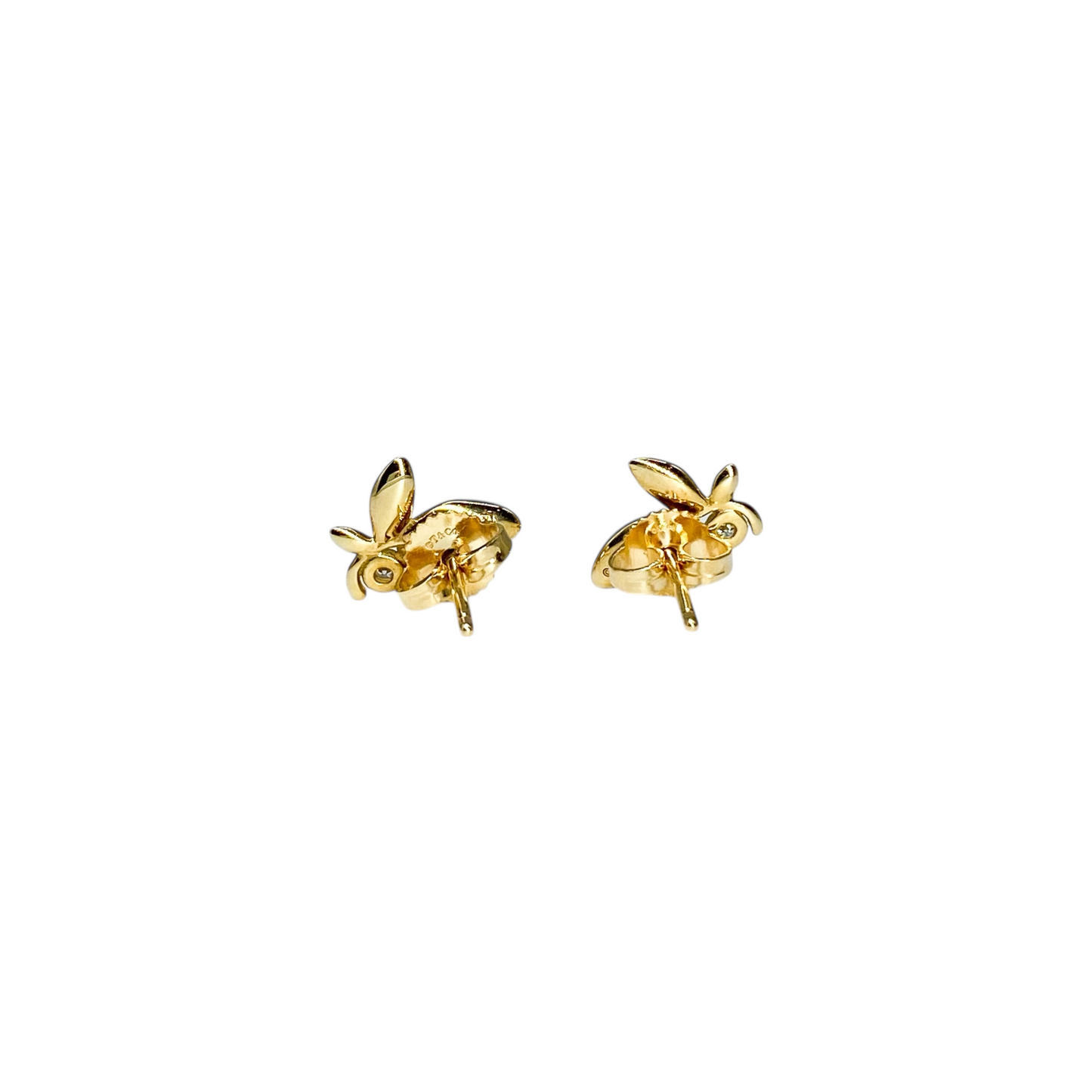 Tiffany & Co. Gold Paloma Picasso Olive Leaf Earrings