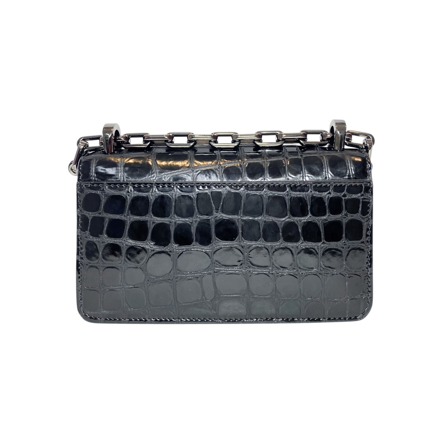 Christian Louboutin Black Embossed Loubi54