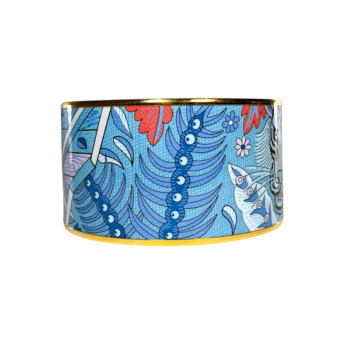 Hermes Denim Act III Scene I Extra-Large Bangle