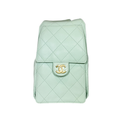 Chanel 25 Small Light Green