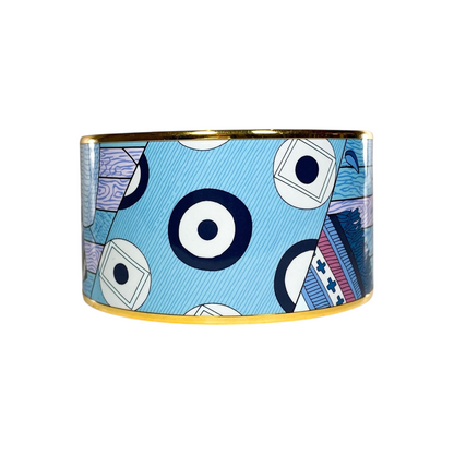 Hermes Denim Act III Scene I Extra-Large Bangle