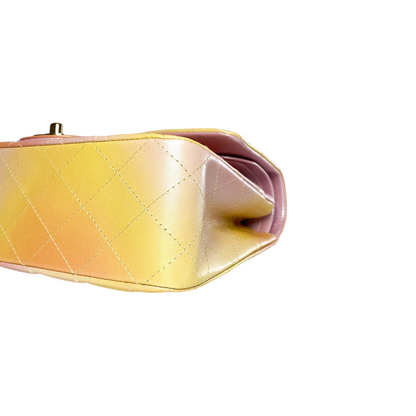 Chanel Tie Dye Ombre Multicolor Medium Double Flap Bag