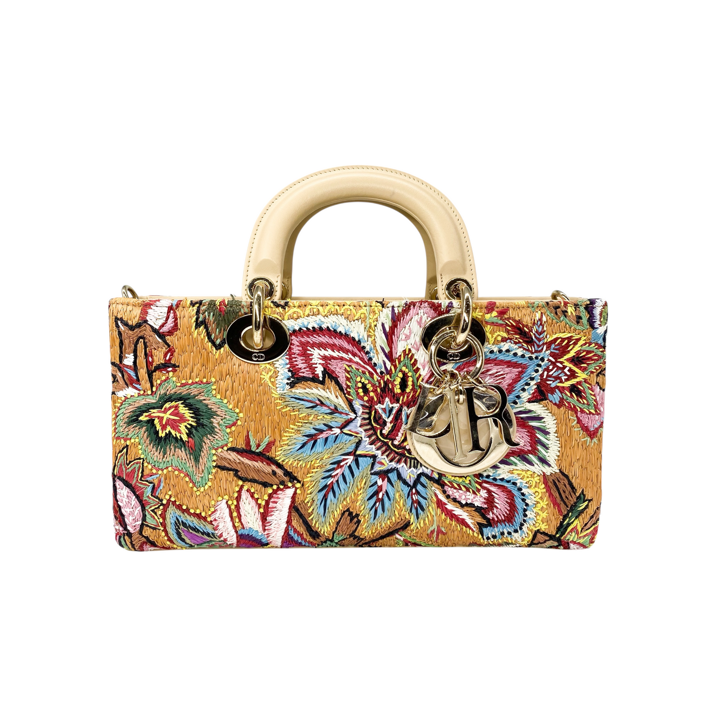 Dior Beige Embroidered Lady D-Joy