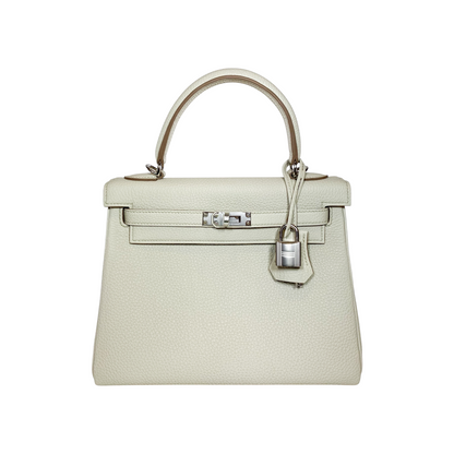 Hermes Kelly 25 Retourne Beton Togo Palladium Hardware
