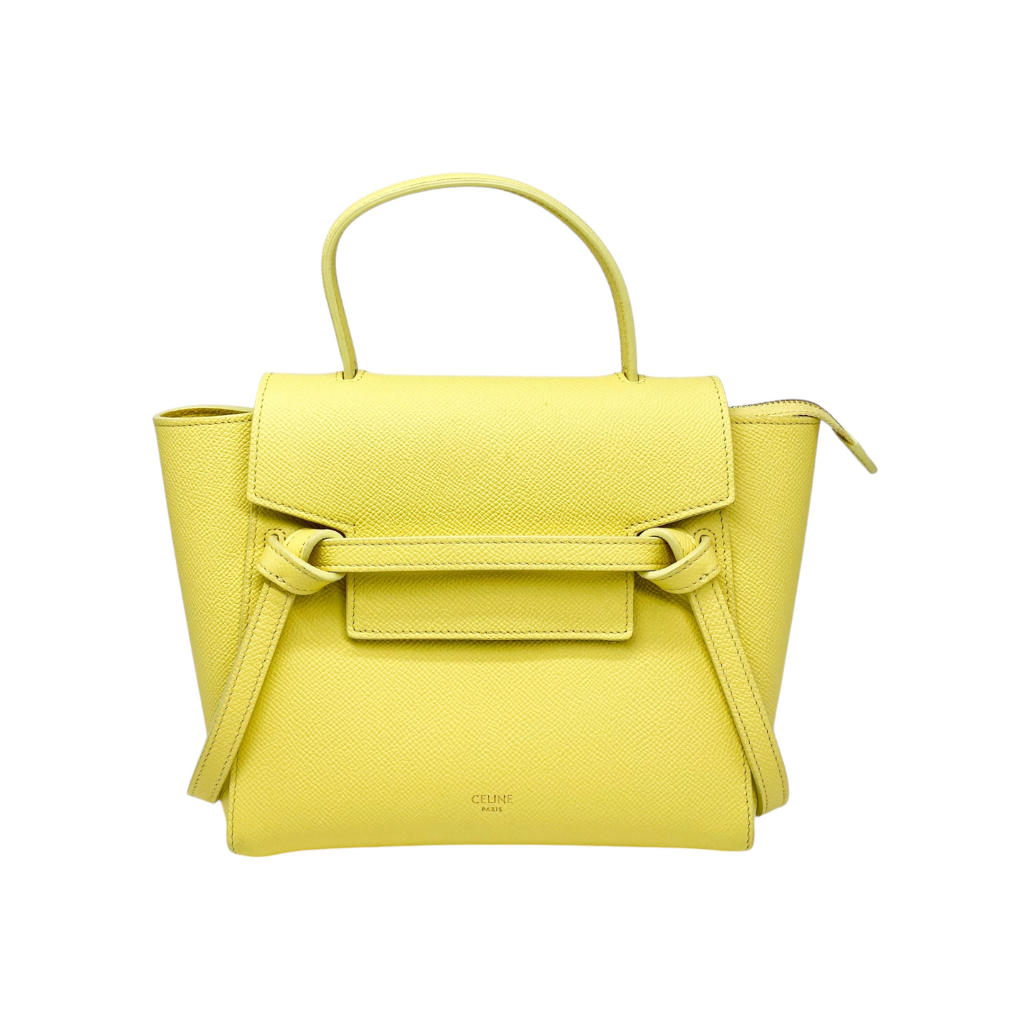 Celine Yellow Nano Belt Bag