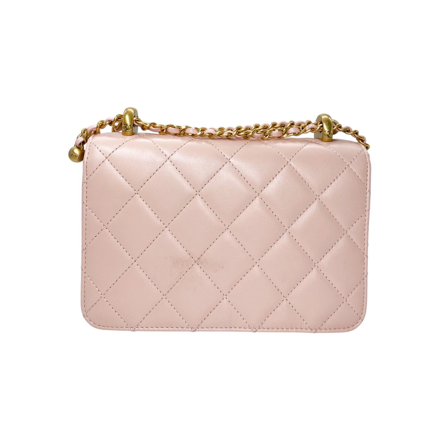 Chanel Pink Small Quilted Flap Bag