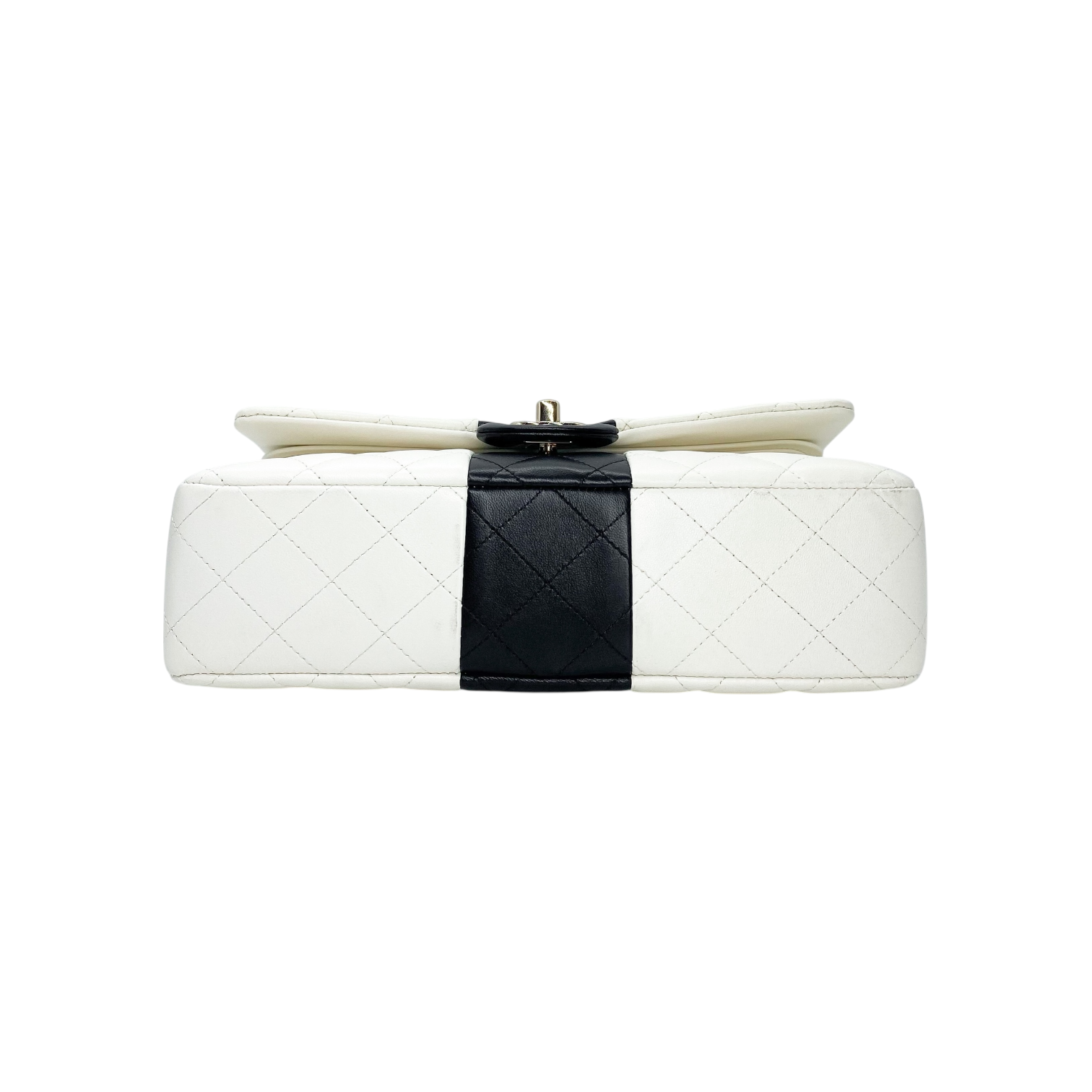 Chanel Black White Seoul Yin Yang Medium Double Flap Bag