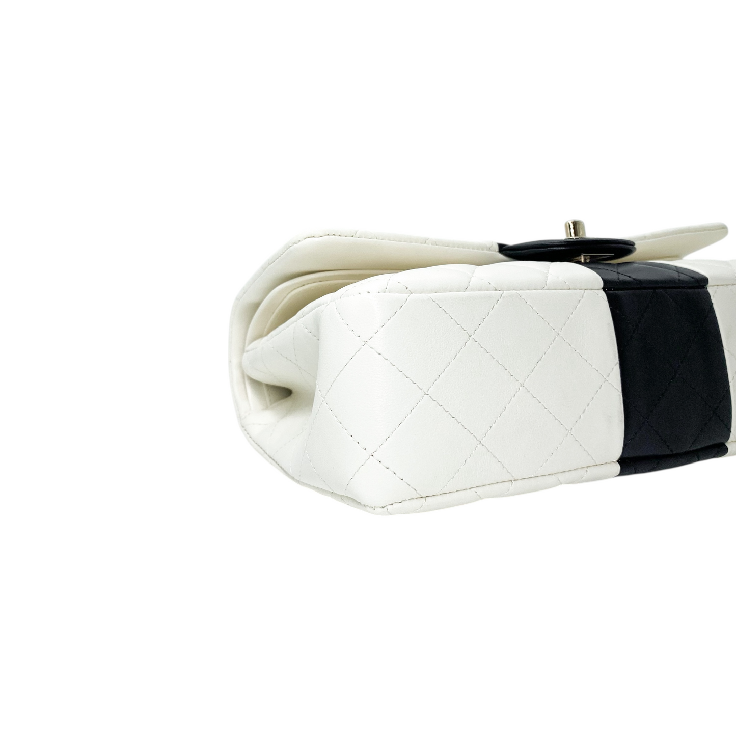 Chanel Black White Seoul Yin Yang Medium Double Flap Bag