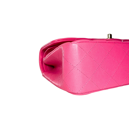 Chanel Pink Small Double Flap Bag