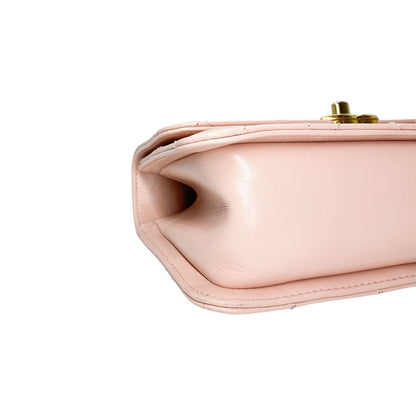 Chanel Pink Small Quilted Flap Bag