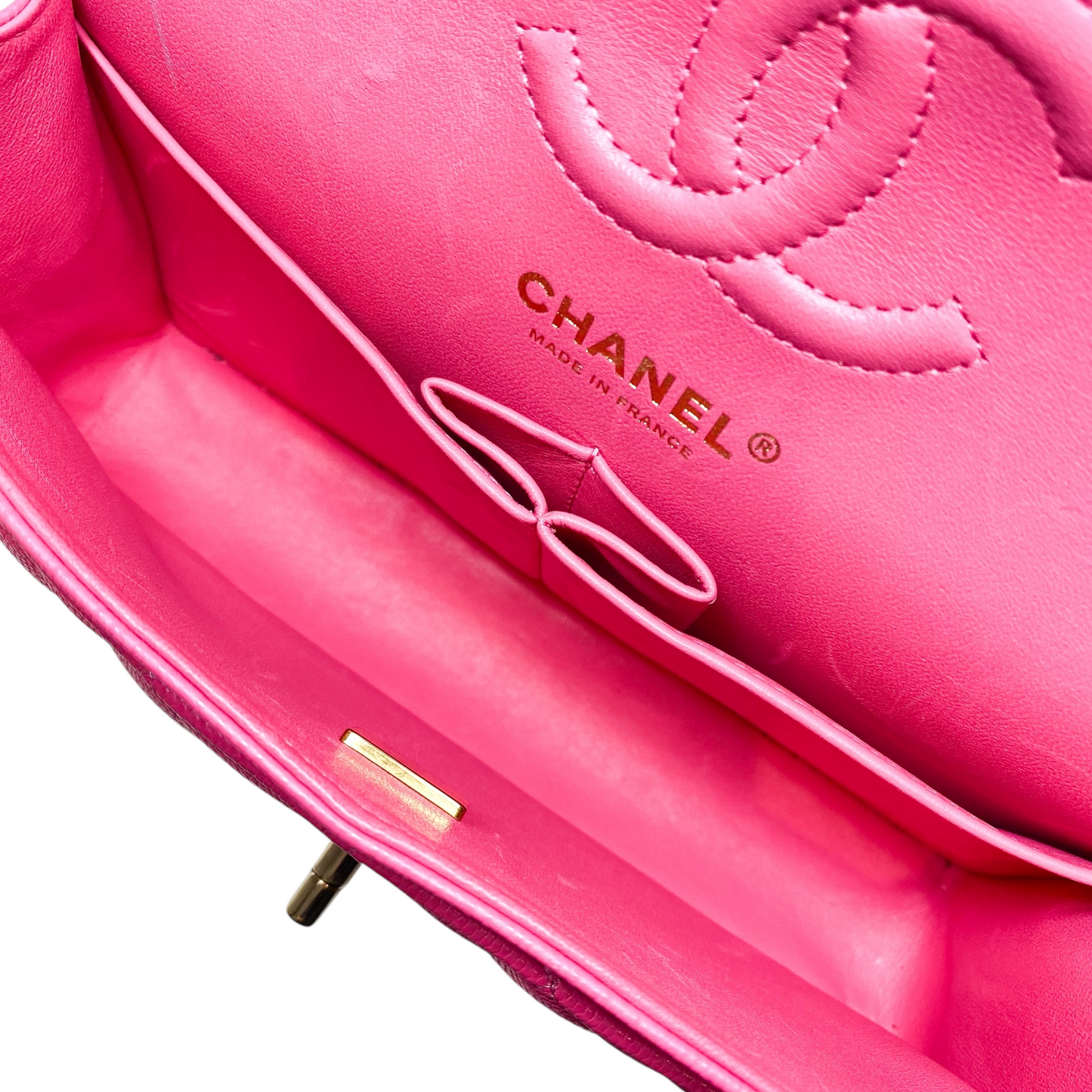 Chanel Pink Small Double Flap Bag