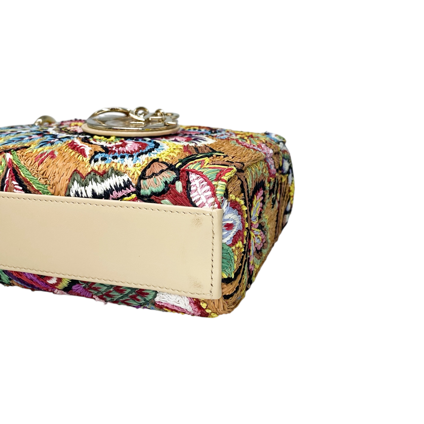 Dior Beige Embroidered Lady D-Joy