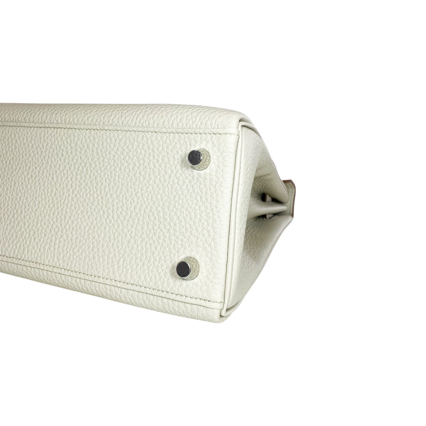 Hermes Kelly 25 Retourne Beton Togo Palladium Hardware