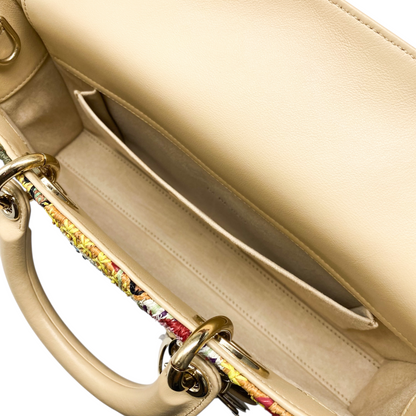 Dior Beige Embroidered Lady D-Joy