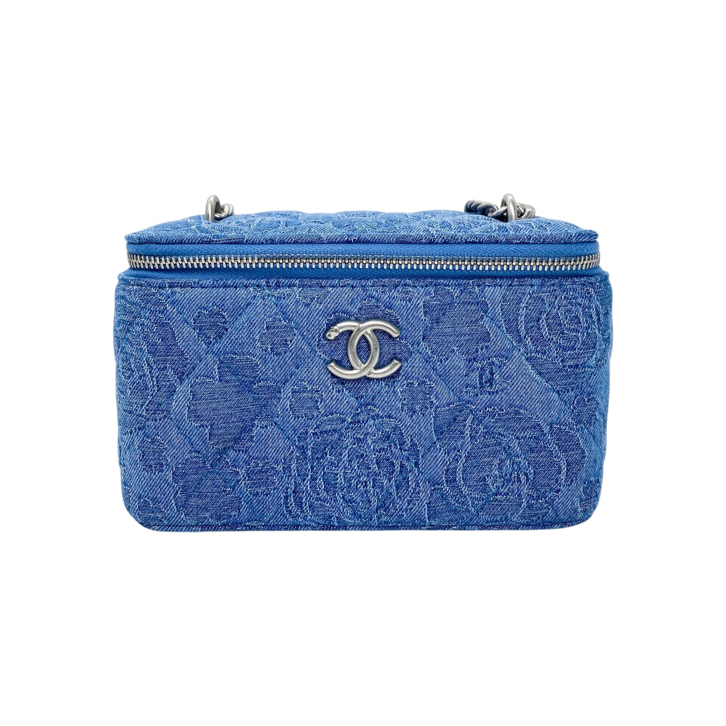 Chanel Denim Pearl Crush Vanity