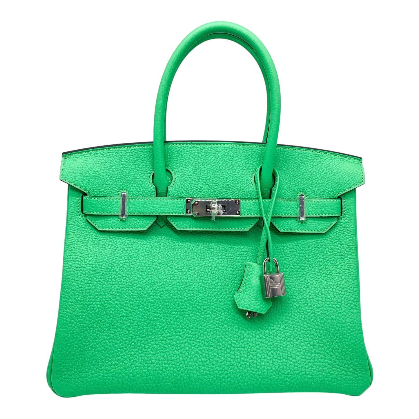 Hermes Birkin 30 Vert Comics Togo Palladium Hardware