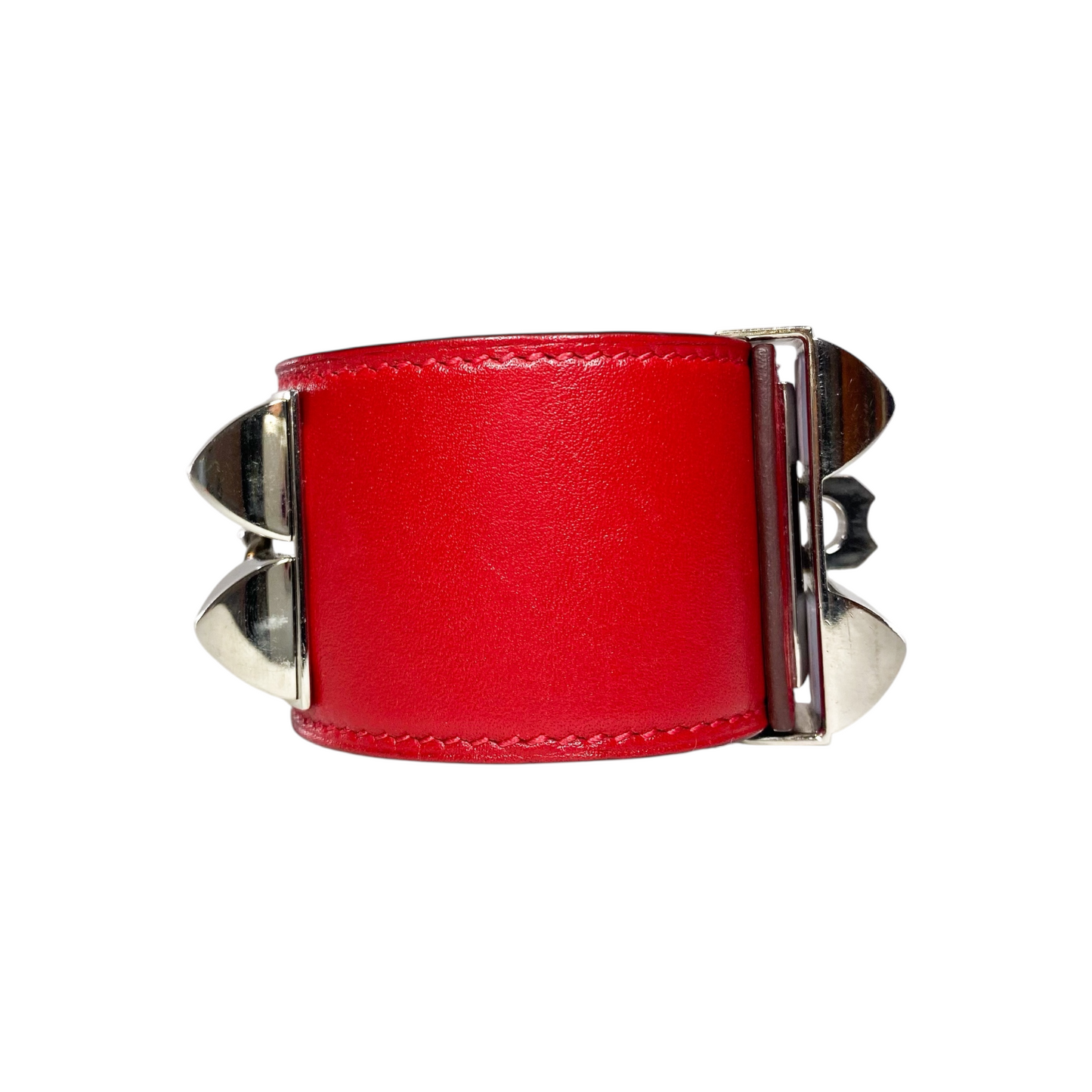 Hermes Rouge Grenat CDC Cuff