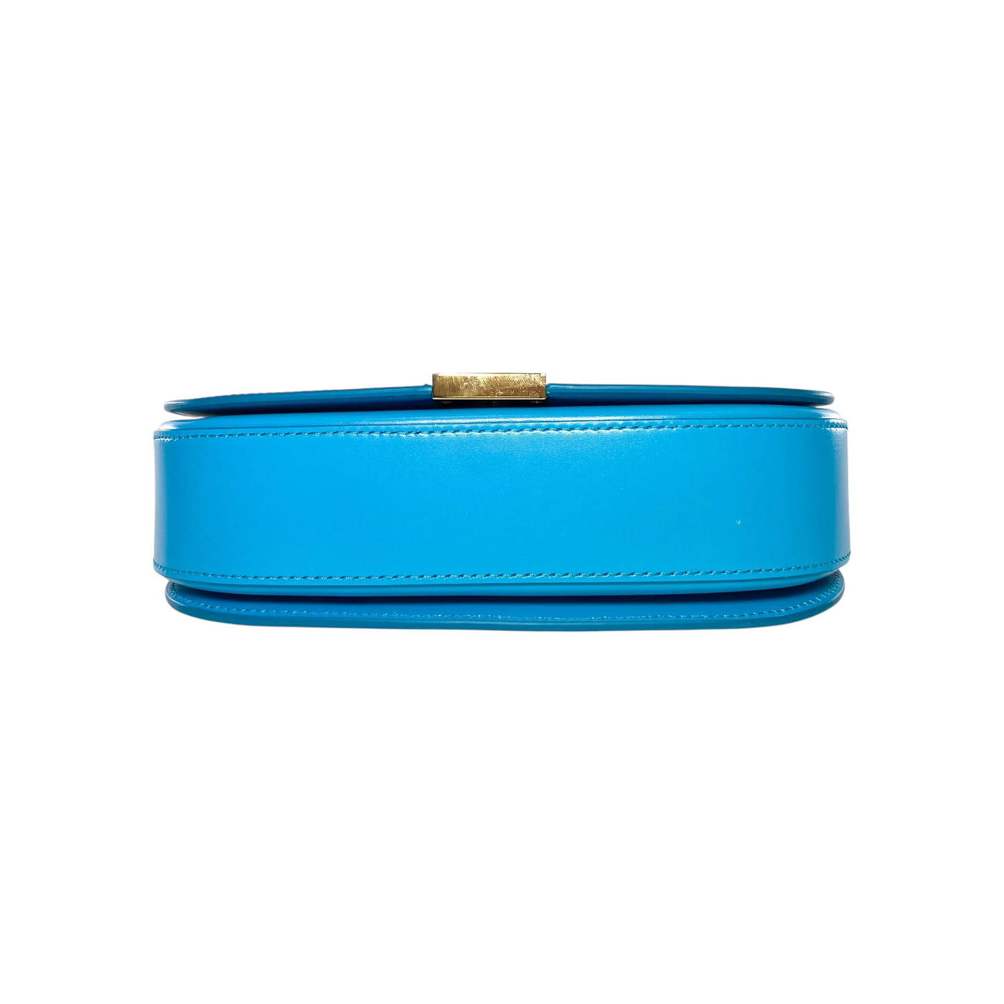 Versace Turquoise Greca Goddess Shoulder Bag