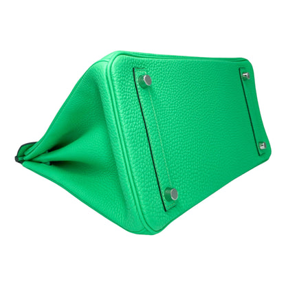 Hermes Birkin 30 Vert Comics Togo Palladium Hardware