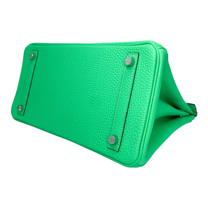 Hermes Birkin 30 Vert Comics Togo Palladium Hardware
