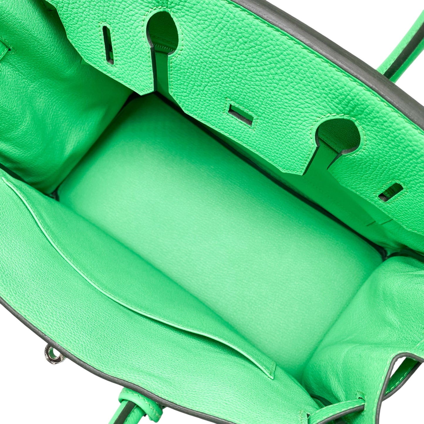 Hermes Birkin 30 Vert Comics Togo Palladium Hardware