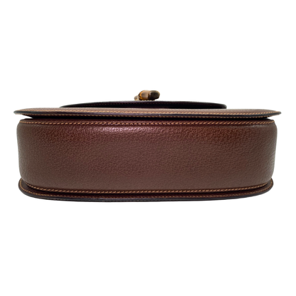 GUCCI 1947 Bamboo Leather Top-handle Bag