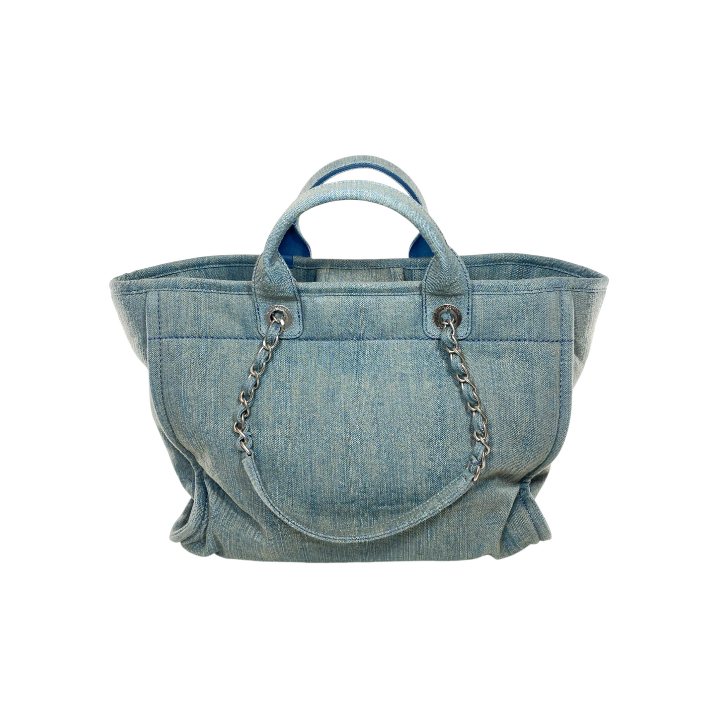 Chanel Distressed Denim Medium Deauville