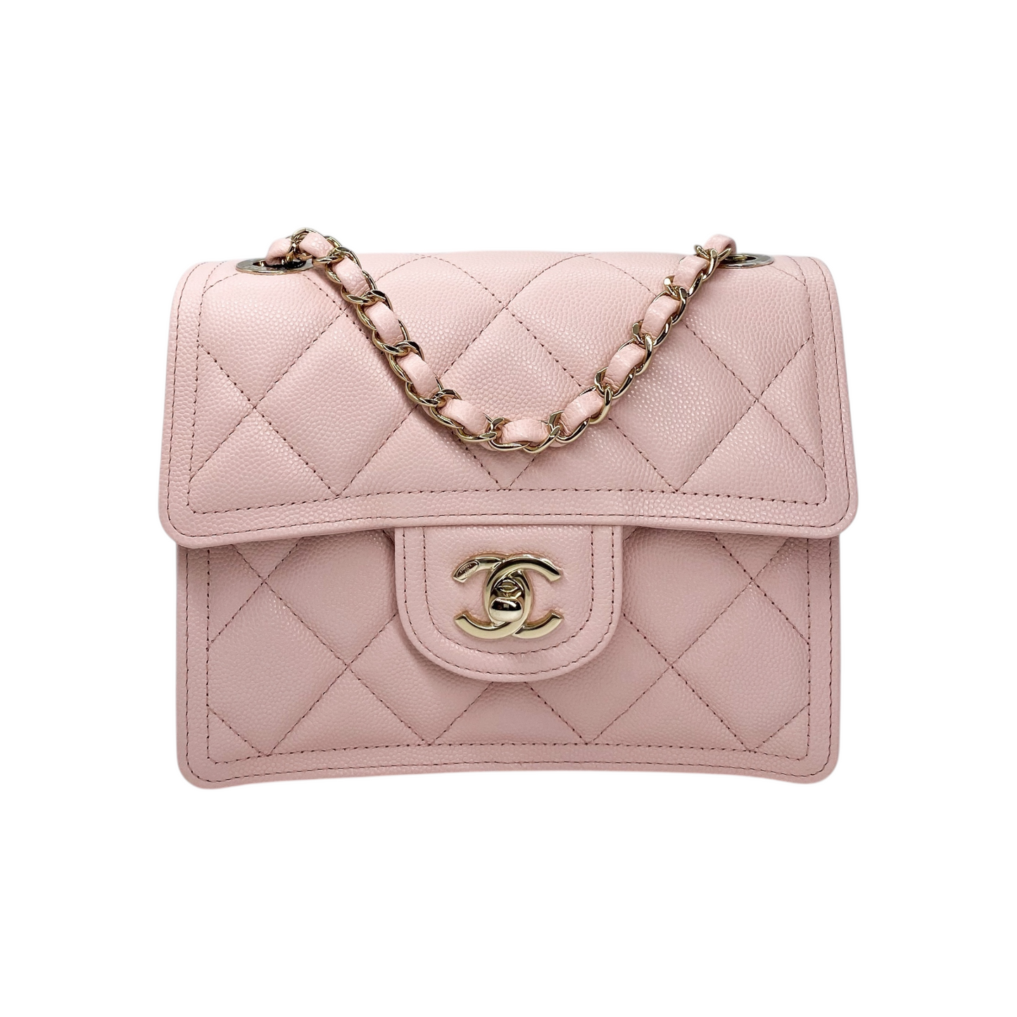 Chanel Light Pink Mini Flap Bag