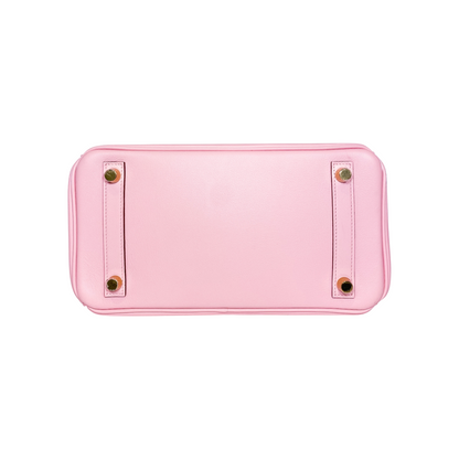 Hermes Birkin 25 Rose Sakura Swift Gold Hardware