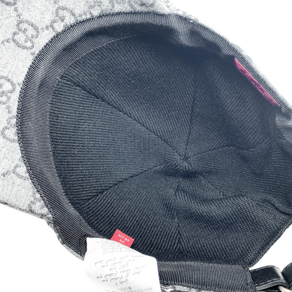 Gucci Grey Monogram Baseball Cap