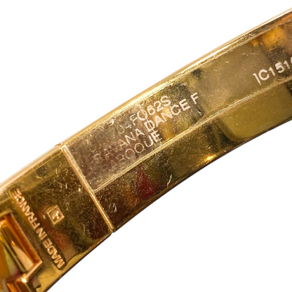 Hermes Baroque Savana Dance Narrow Hinge Bracelet