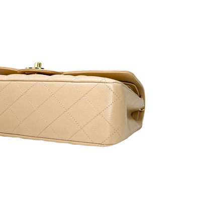 Chanel Beige Medium Double Flap Bag