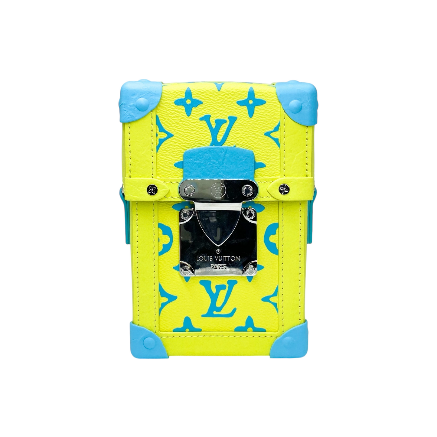 Louis Vuitton Lime Aqua Playground Vertical Trunk