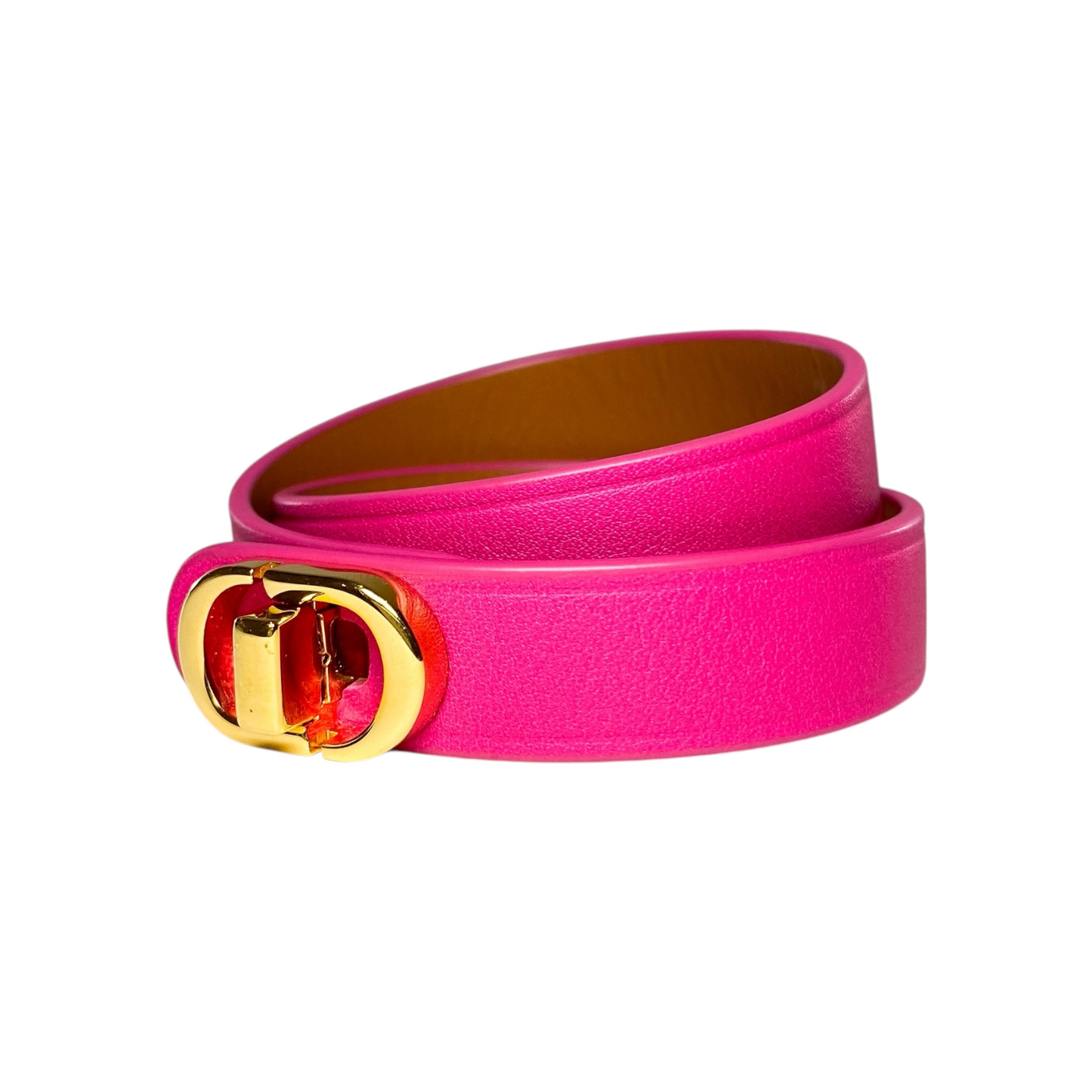 Dior Hot Pink 30 Montaigne Double Ring Bracelet