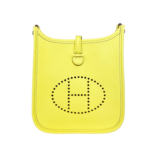 Hermes Evelyne TPM Limoncello Palladium Hardware