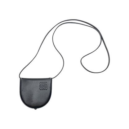 Loewe Black Mini Heel Pouch