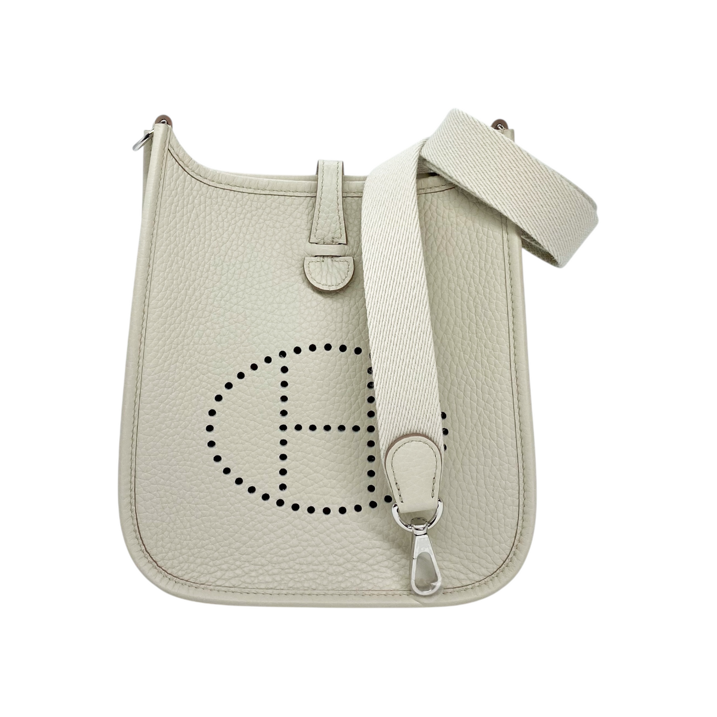 Hermes Evelyne TPM Beton Palladium Hardware - Online Only