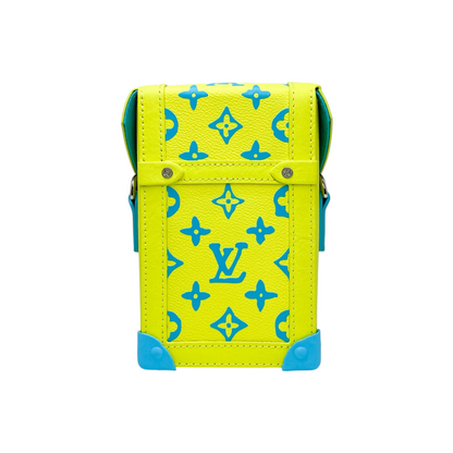 Louis Vuitton Lime Aqua Playground Vertical Trunk