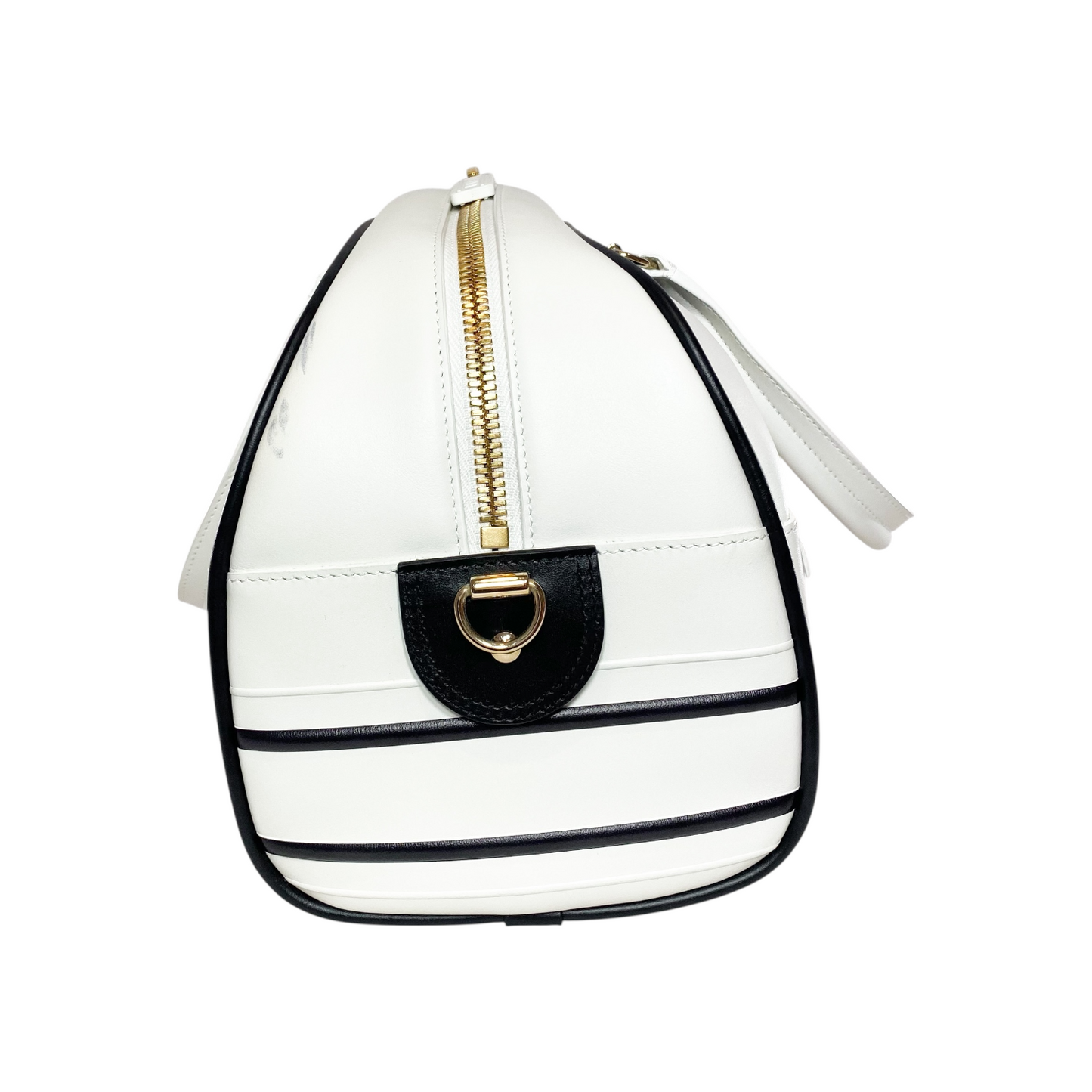 Dior White Vibe Bowling Bag