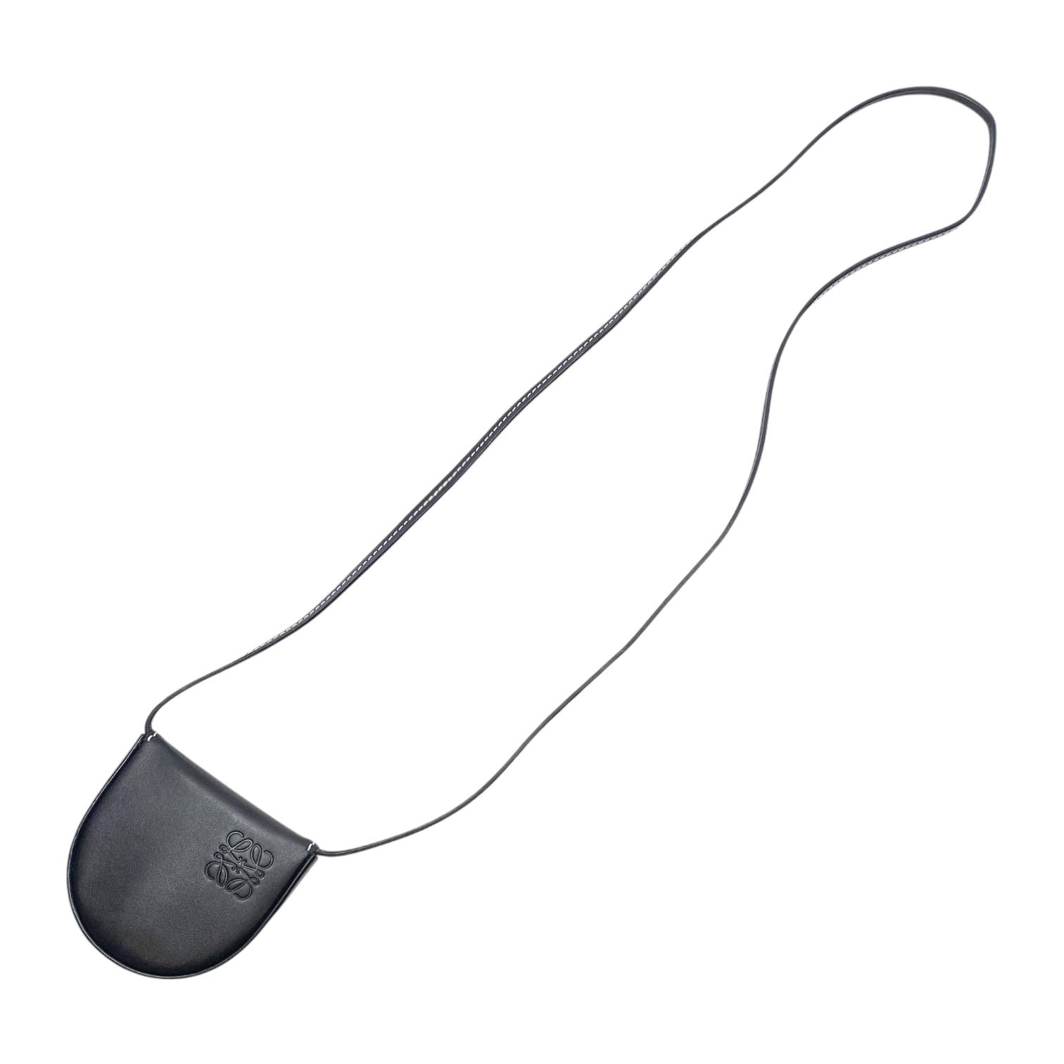 Loewe Black Mini Heel Pouch