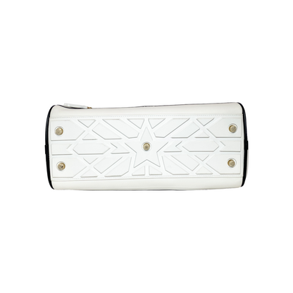 Dior White Vibe Bowling Bag