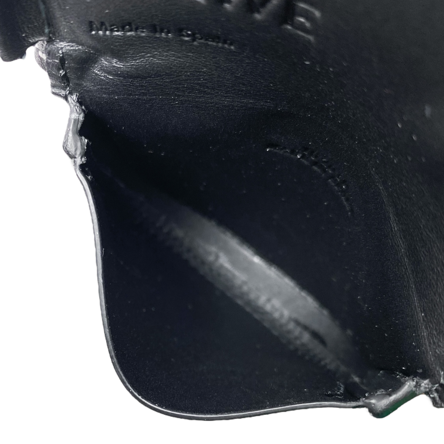 Loewe Black Mini Heel Pouch