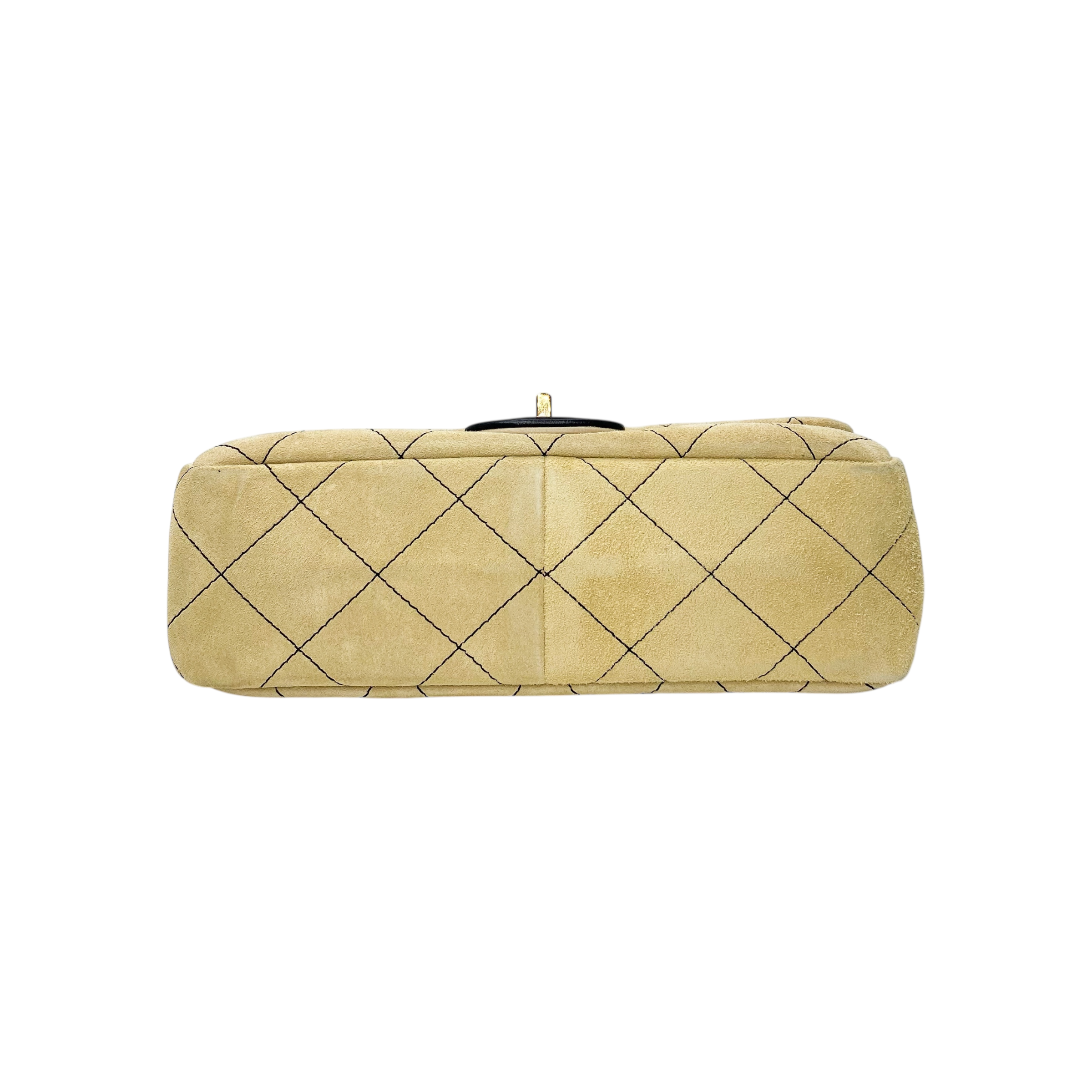 Chanel Beige Black 2.55 Reissue 225 Hanger Flap Bag