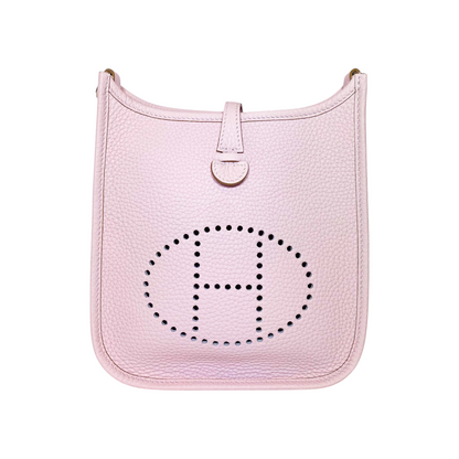 Hermes Evelyne TPM Mauve Pale Palladium Hardware