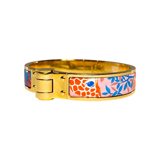 Hermes The Three Graces Narrow Hinge Bracelet