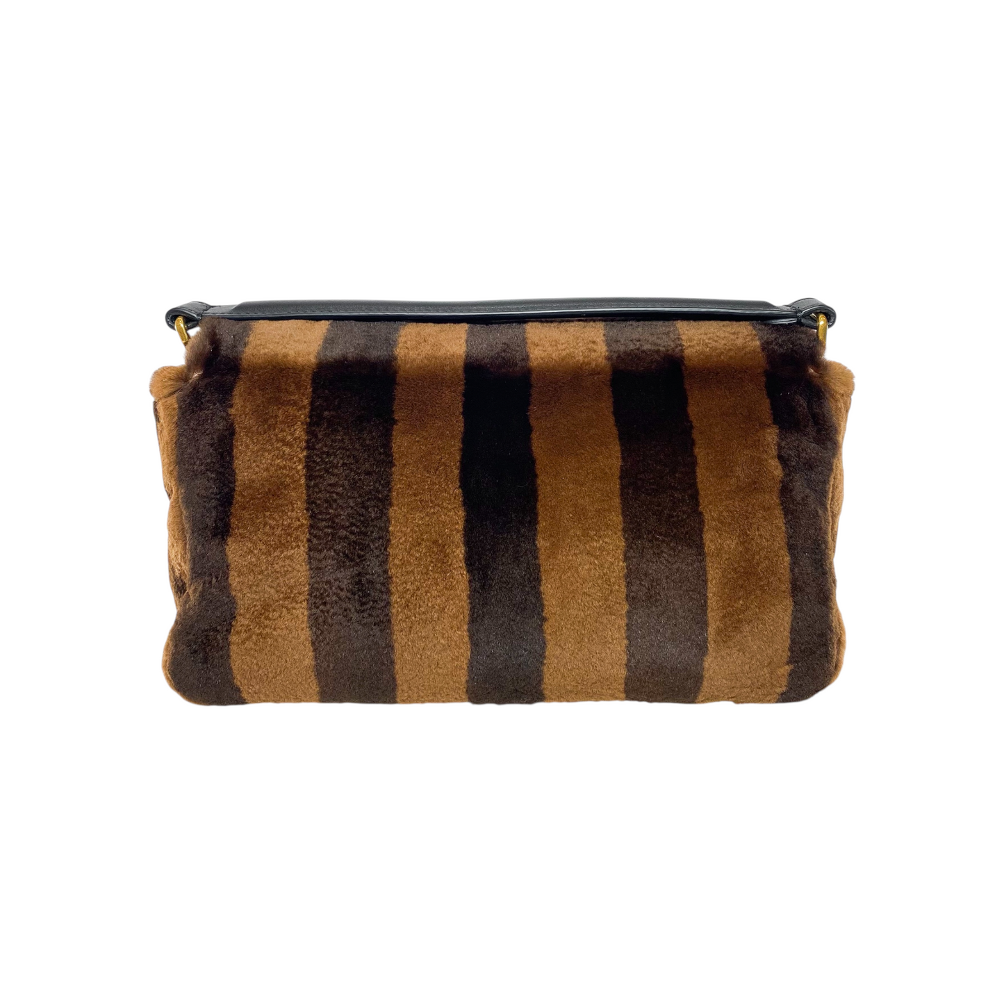 Fendi Pecan Plush Mama Baguette