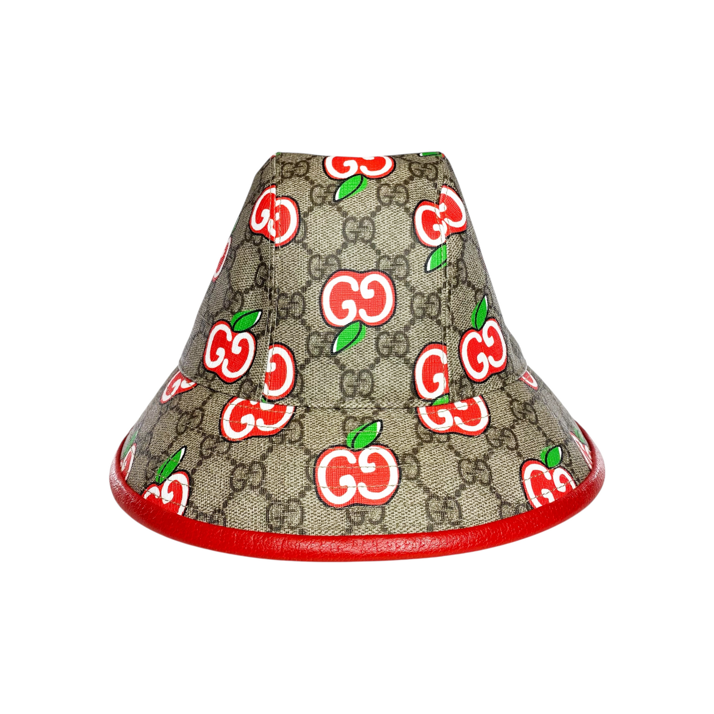 Gucci Red Apples Monogram Bucket Hat