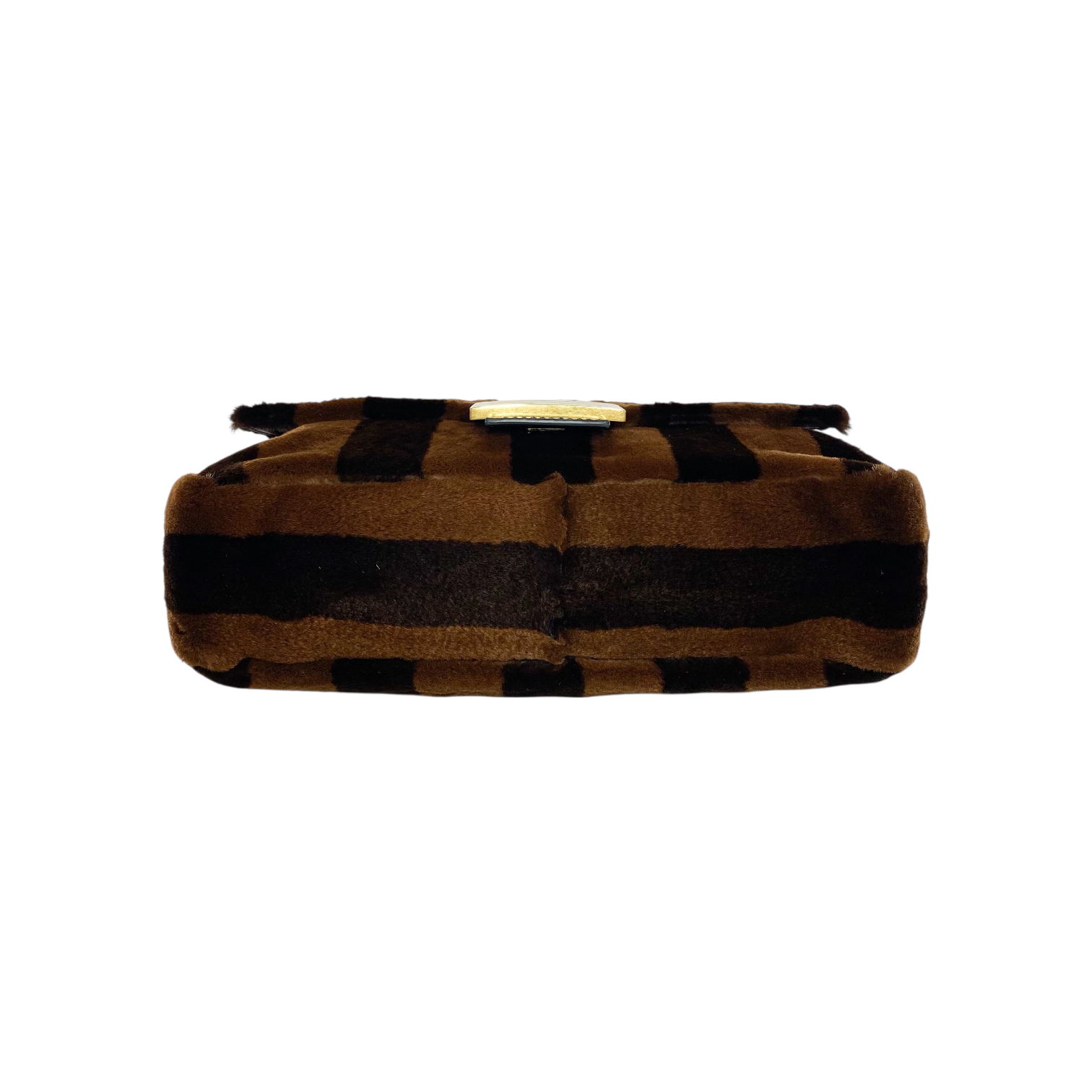 Fendi Pecan Plush Mama Baguette