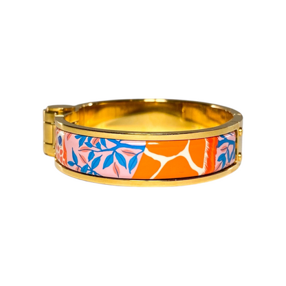 Hermes The Three Graces Narrow Hinge Bracelet