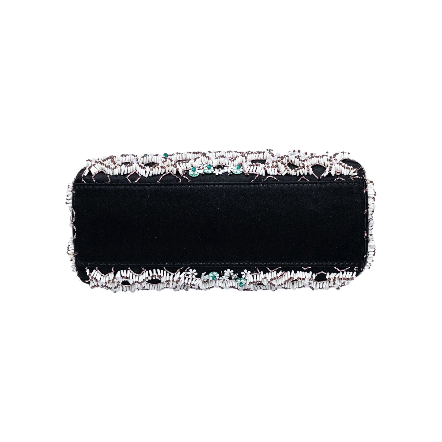 Dior Black Beaded Mini Lady Dior